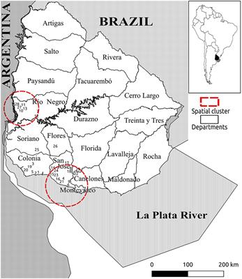 Dairy Calves in Uruguay Are Reservoirs of Zoonotic Subtypes of Cryptosporidium parvum and Pose a Potential Risk of Surface Water Contamination